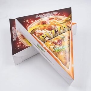 Triangle Pizza Box Custom logo