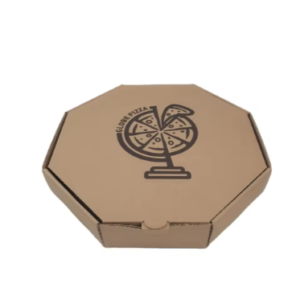 Custom Octagonal Pizza Boxes with Branding Design