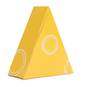 Corrugated Triangular Cartons for Pizza, Chocolate, Candies, Sweets & Cakes